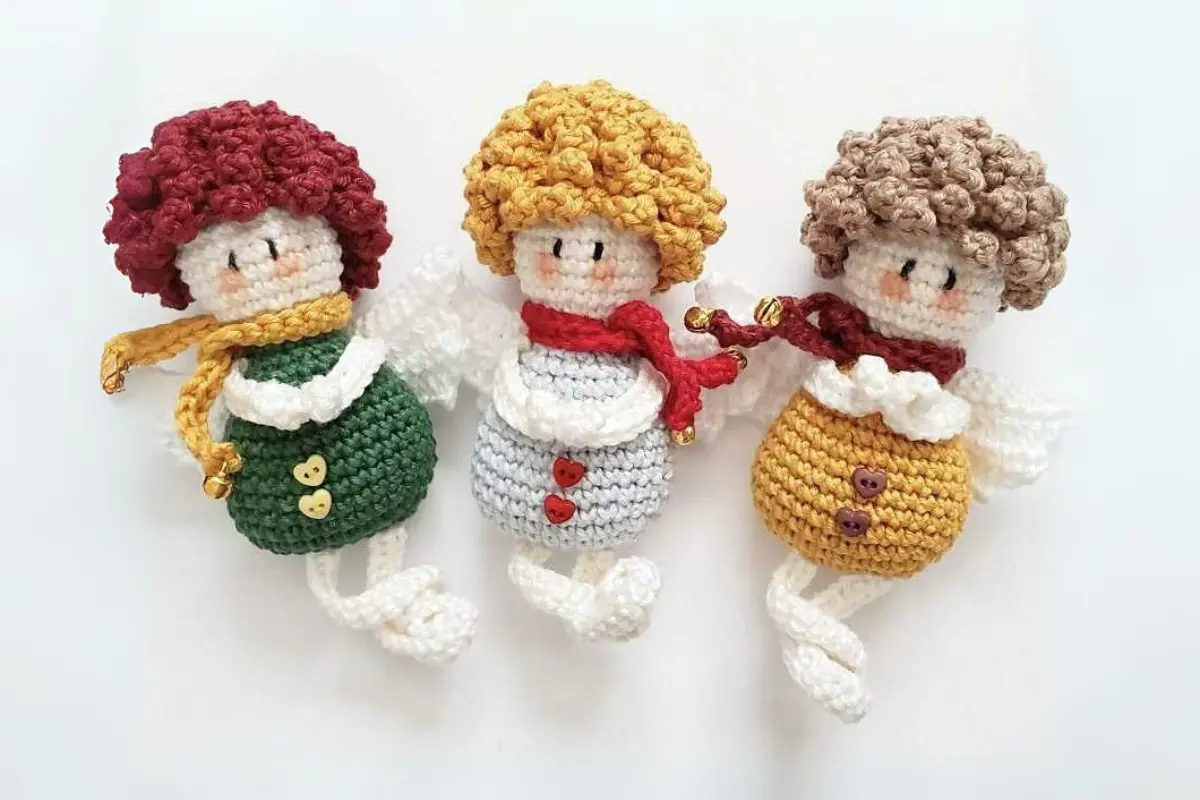 Pequenos Anjinhos Amigurumi