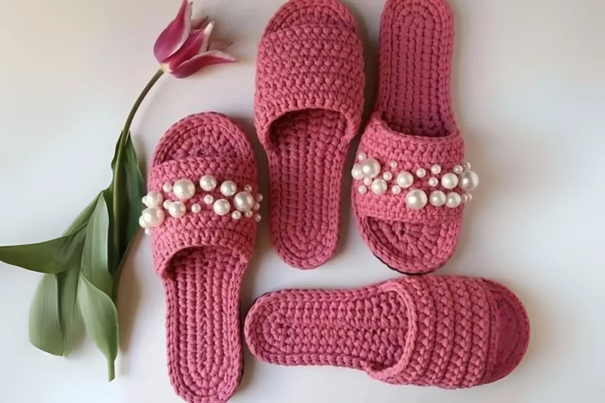 Sandalias de Croche