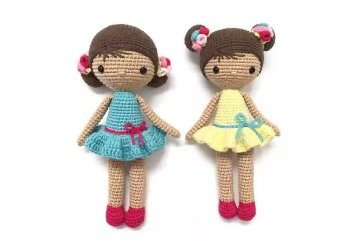 Boneca Cloe Amigurumi