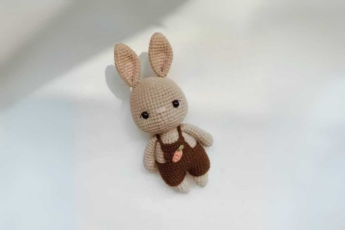 Coelho Avelã Amigurumi