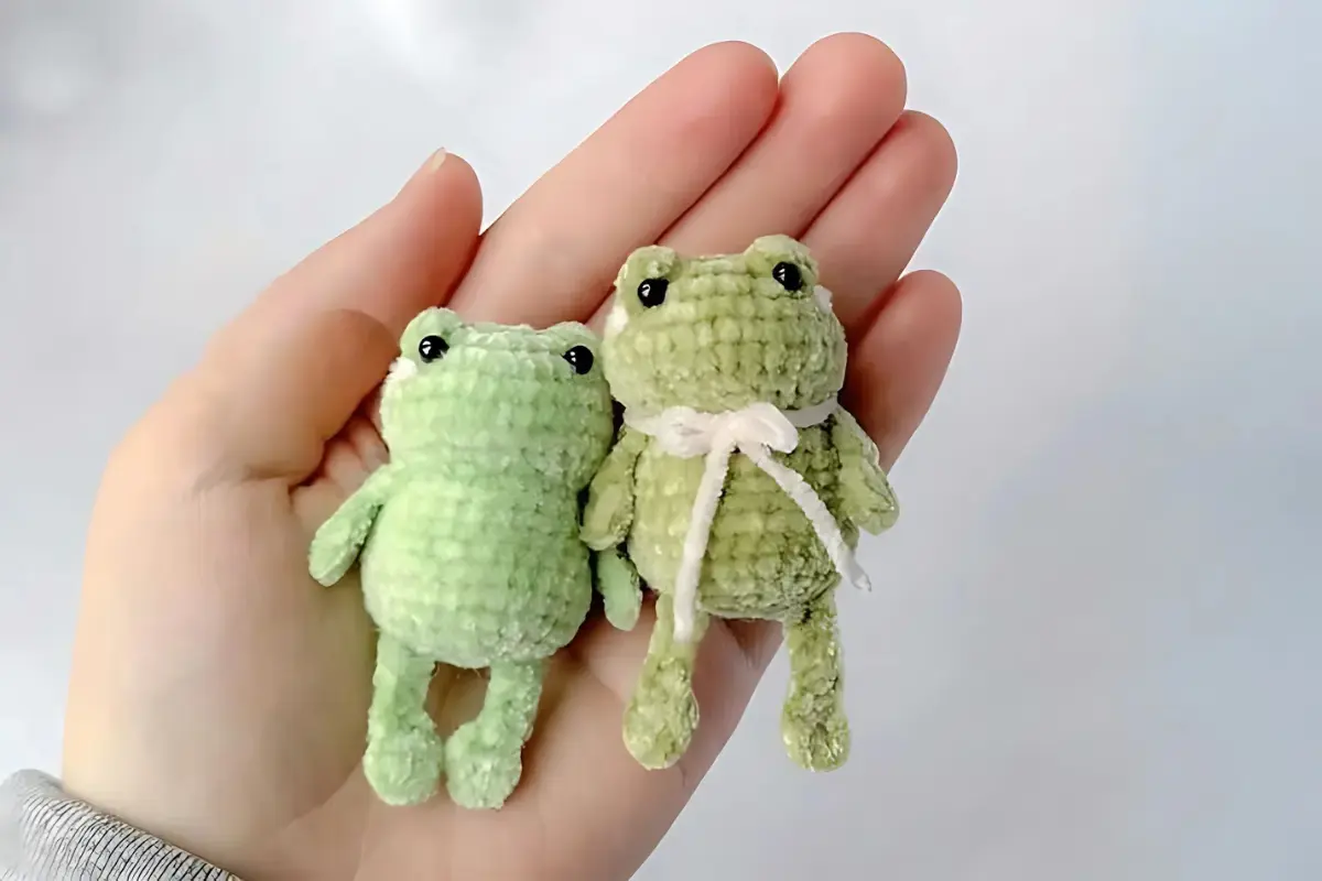 Pequenos Sapos Amigurumi