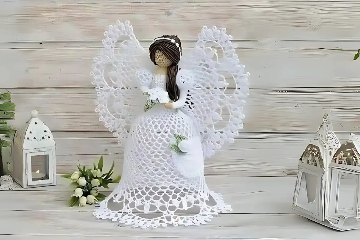 Anjo Vazado Amigurumi
