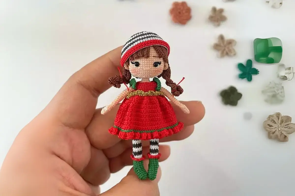 Boneca Eva Amigurumi