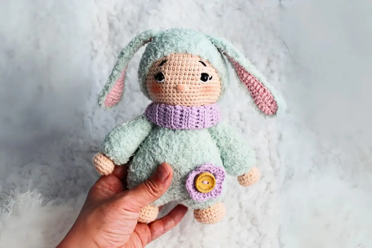 Boneca Honeybun Amigurumi