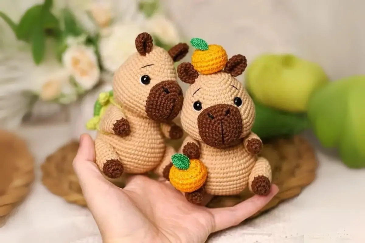 Capivaras Amigurumi