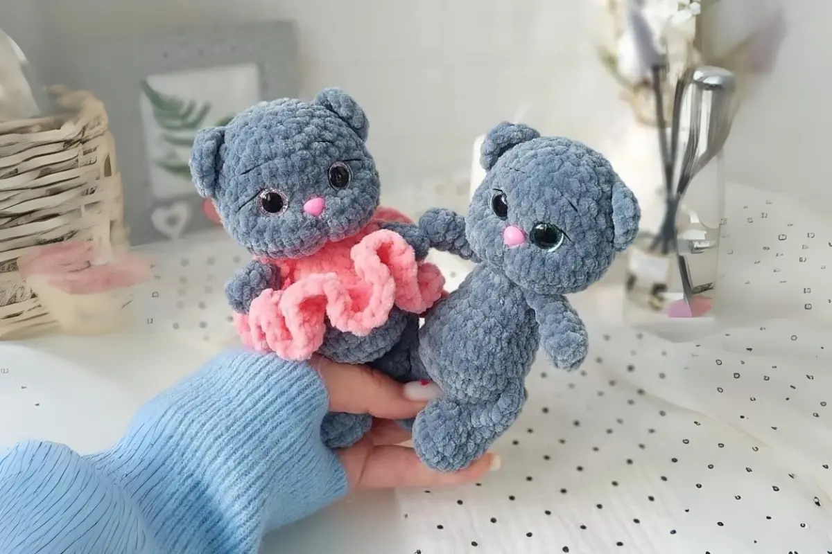 Gatos Fofinhos Amigurumi