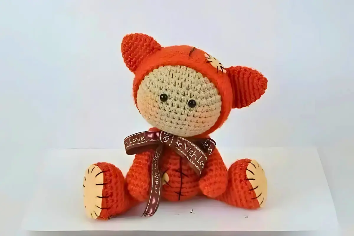 Menino Fantasia de Raposa Amigurumi