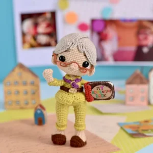 Receita Vovó Aventureira com Livro Amigurumi PDF