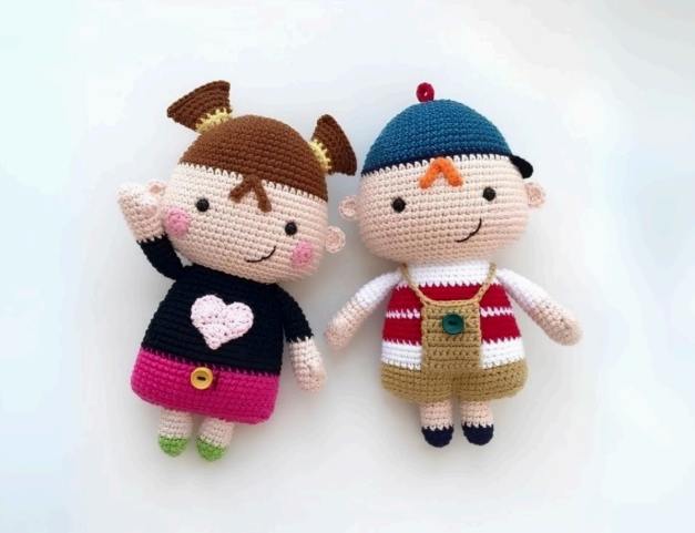 Dupla de Bonequinhos