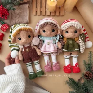 Kit Trio de Bonequinhas