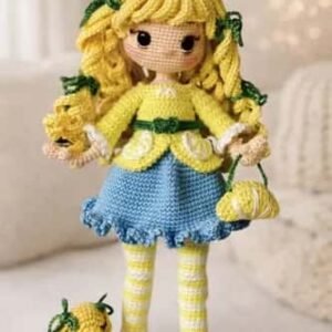Boneca Limão com Pet