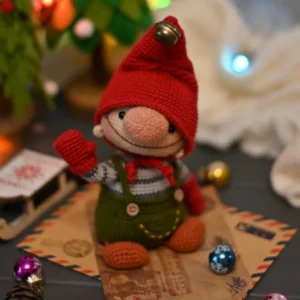 Receita Gnomo de Natal Amigurumi PDF