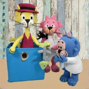 Receita Kit Manda-Chuva e sua Turma Amigurumi PDF – 3 Personagens