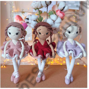 Trio de Bailarinas graciosa