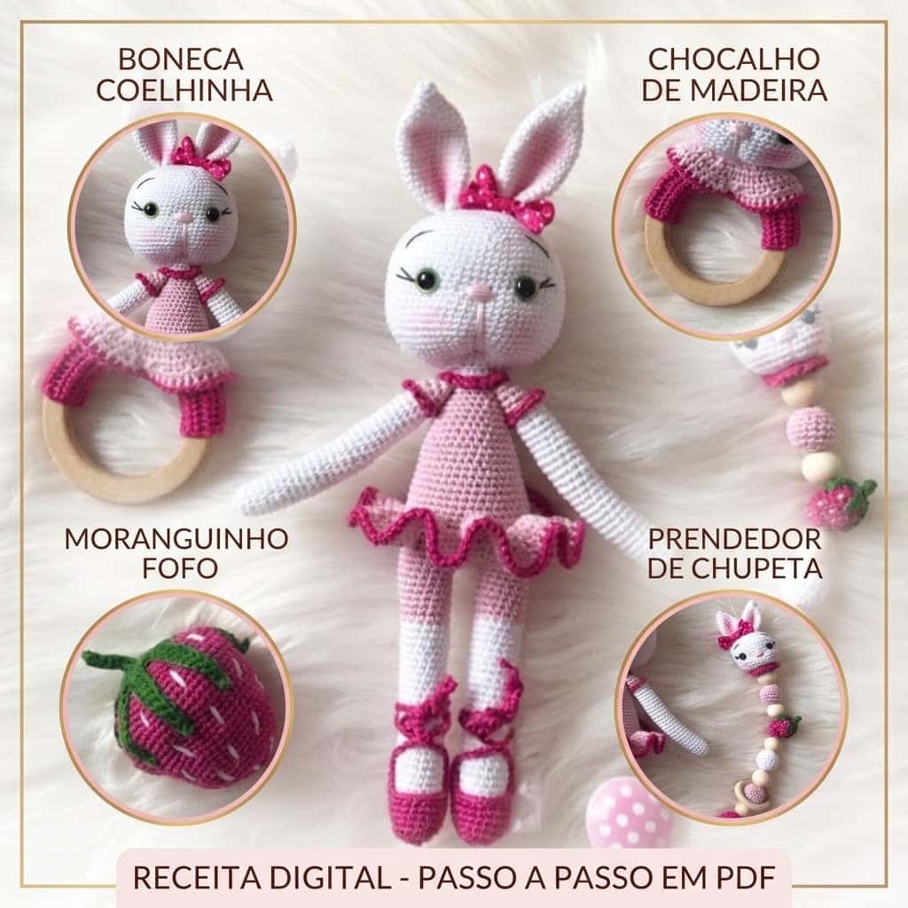 Kit Coelhinha Maternidade - Imagem 2