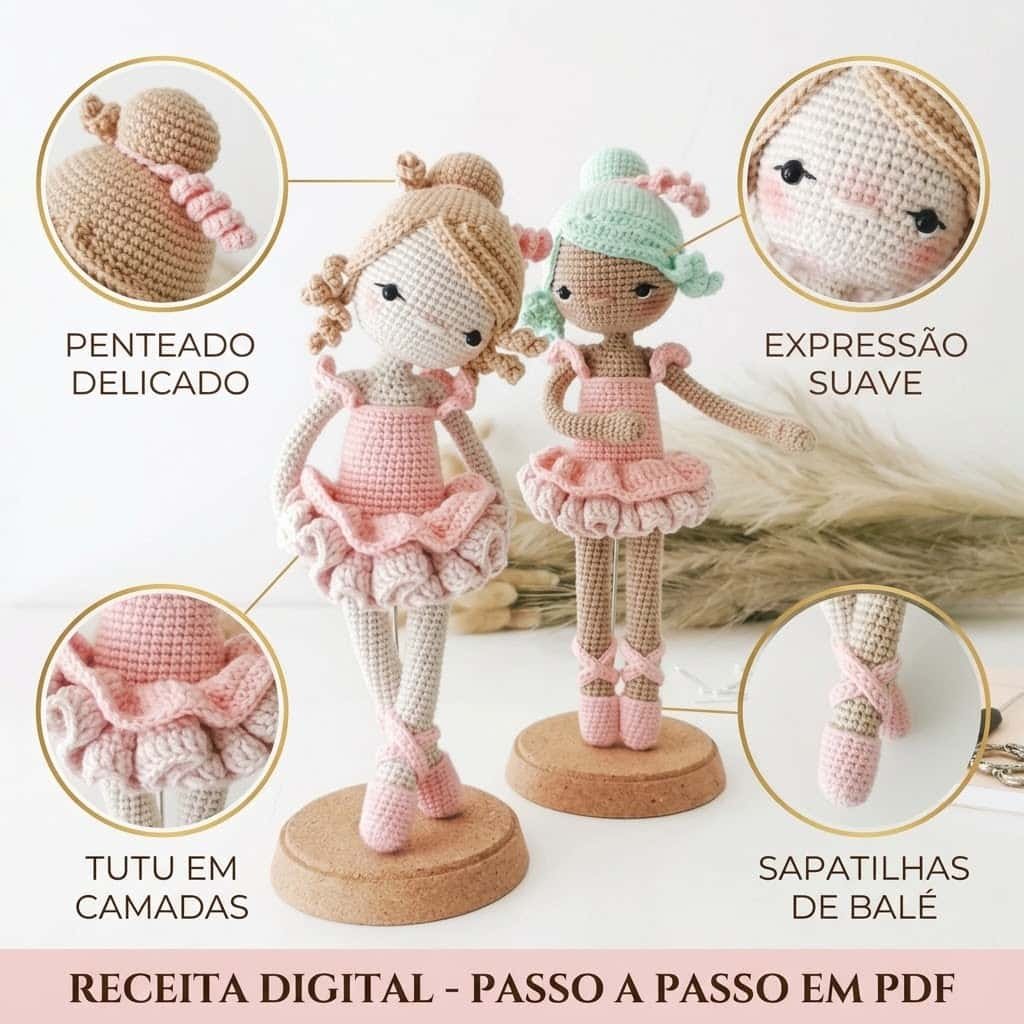 Bonecas Bailarinas Lulu - Imagem 2