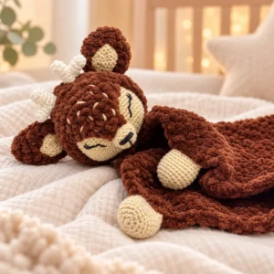 Receita Amigurumi em PDF: Naninha de Rena