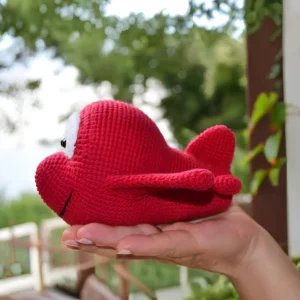 Receita Avião Vermelho Amigurumi PDF