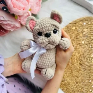 Receita Cachorrinho com Laço Amigurumi PDF