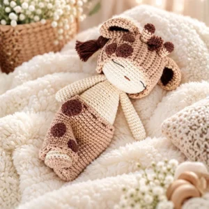 Receita Girafinha Deitada Amigurumi PDF