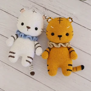 Receita Kit 2 Gatinhos Listrados Amigurumi PDF