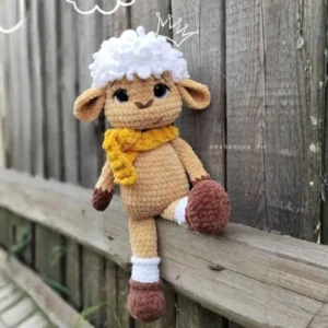 Receita Ovelhinha com Cachecol Amigurumi PDF