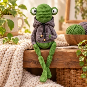 Receita Sapinho com Moletom Amigurumi PDF