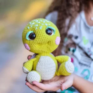 Receita Tartaruguinha Verde Amigurumi PDF