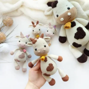 Receita Vaquinha Malhada Amigurumi PDF